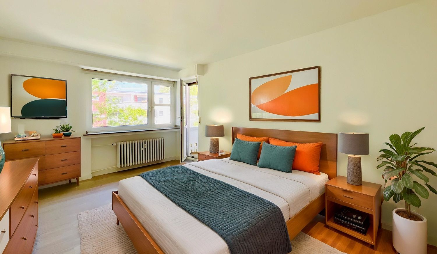 Gestaltungsbeispiel Schlafzimmer