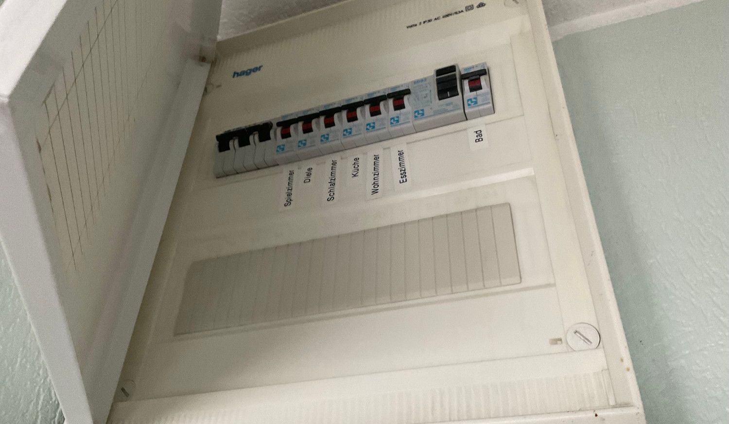 Unterverteilung Strom