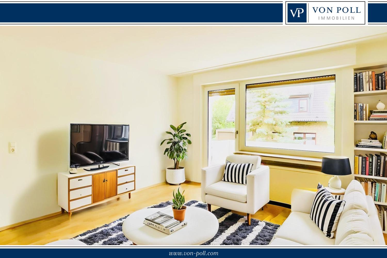 Einzugsbereite Zweizimmerwohnung in Saarn