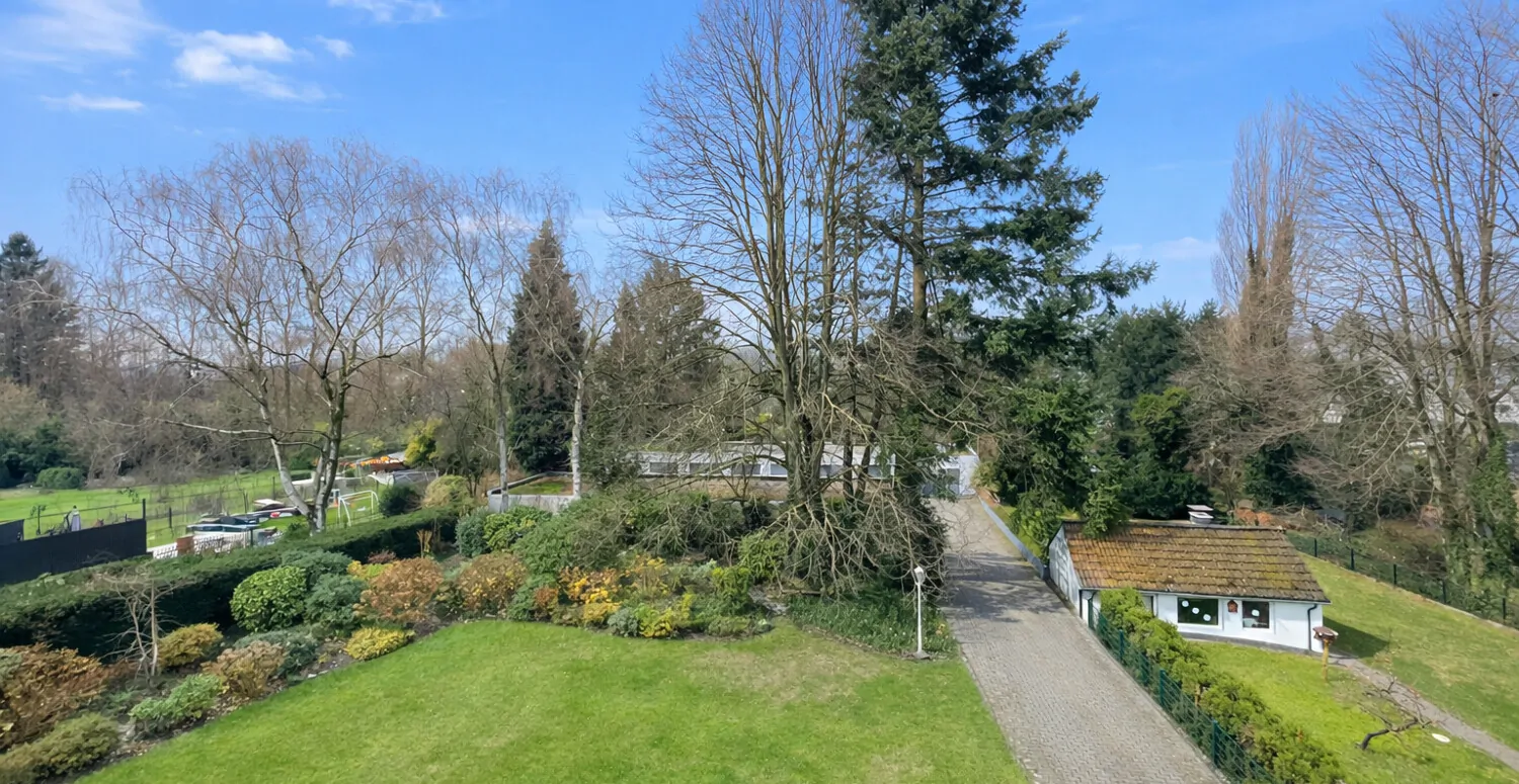 Ausblick an einem sonnigen Tag