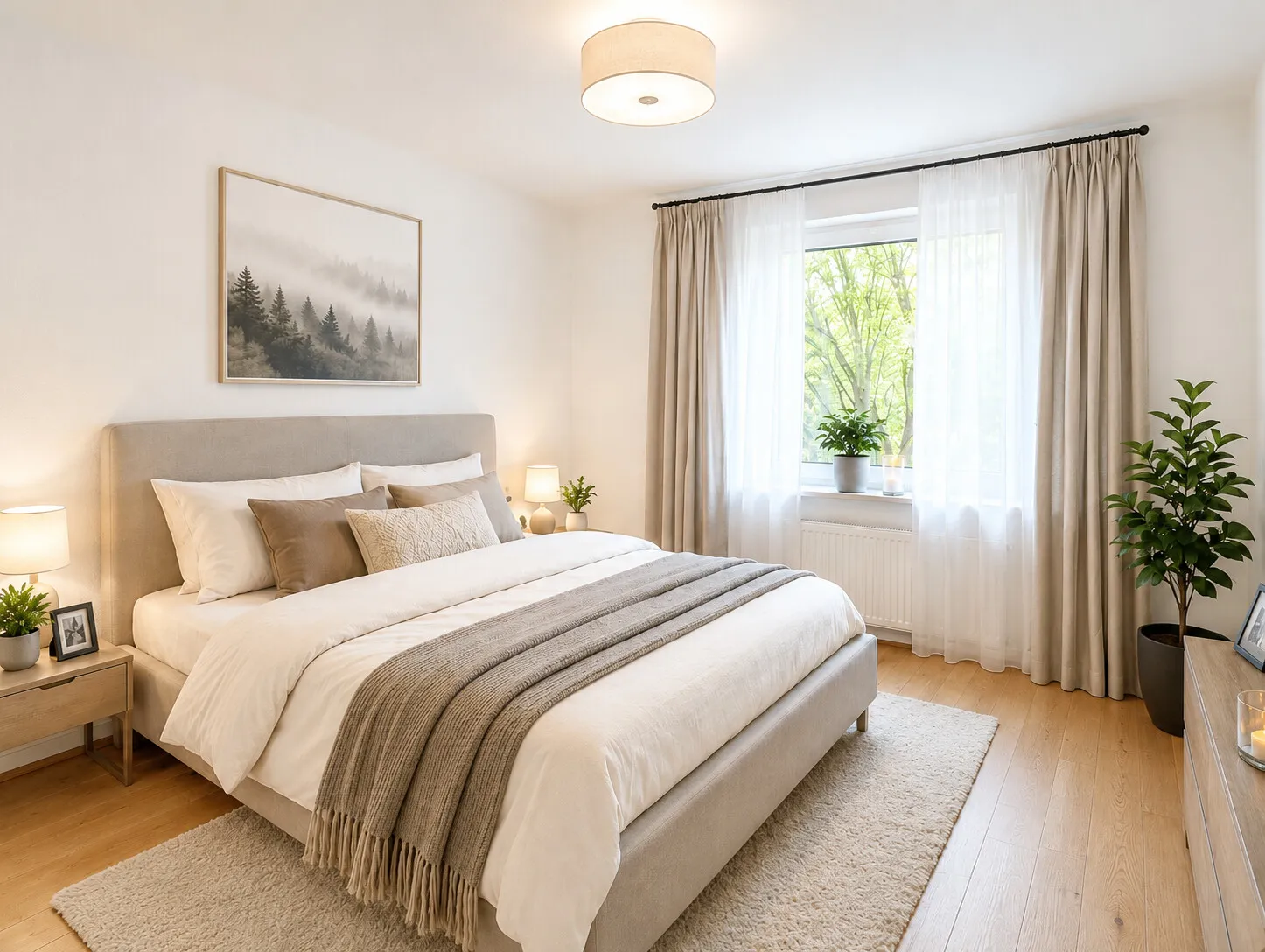 Designbeispiel Schlafzimmer
