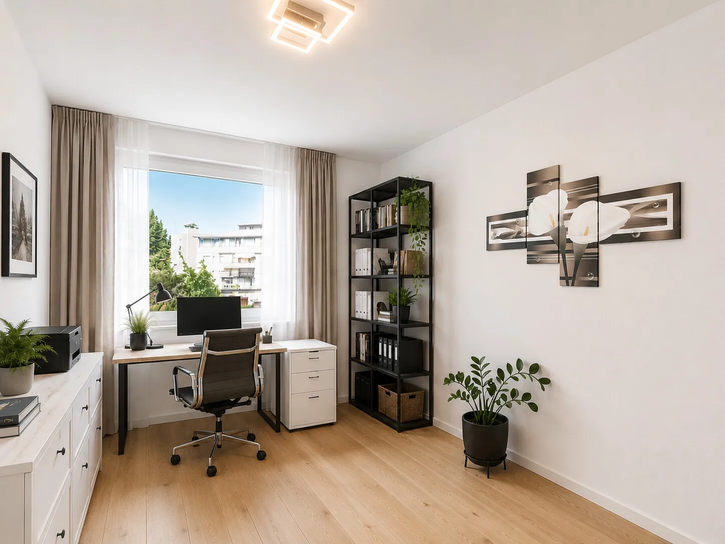 Designbeispiel Arbeitszimmer