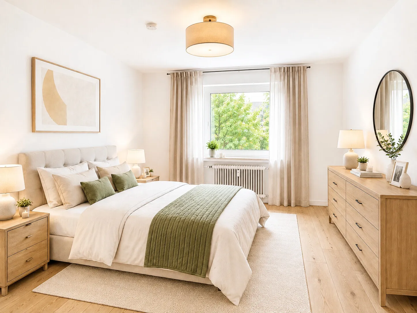 KI-Design Schlafzimmer