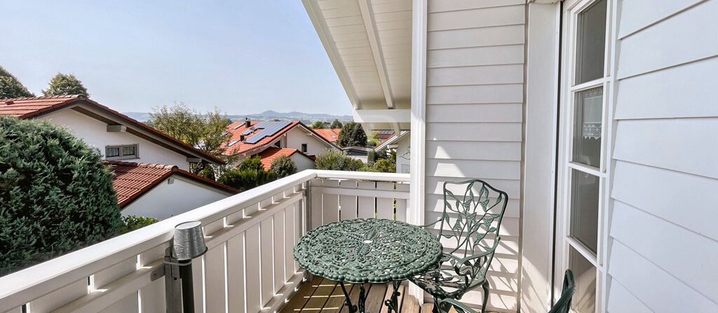 Balkon im Dachgeschoss