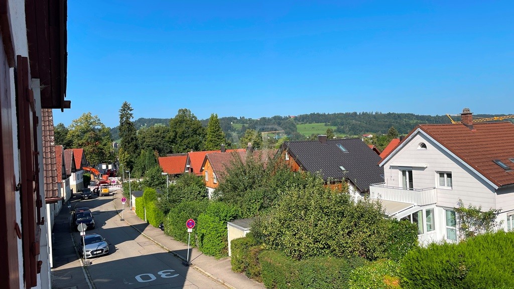 Aussicht zur Straße