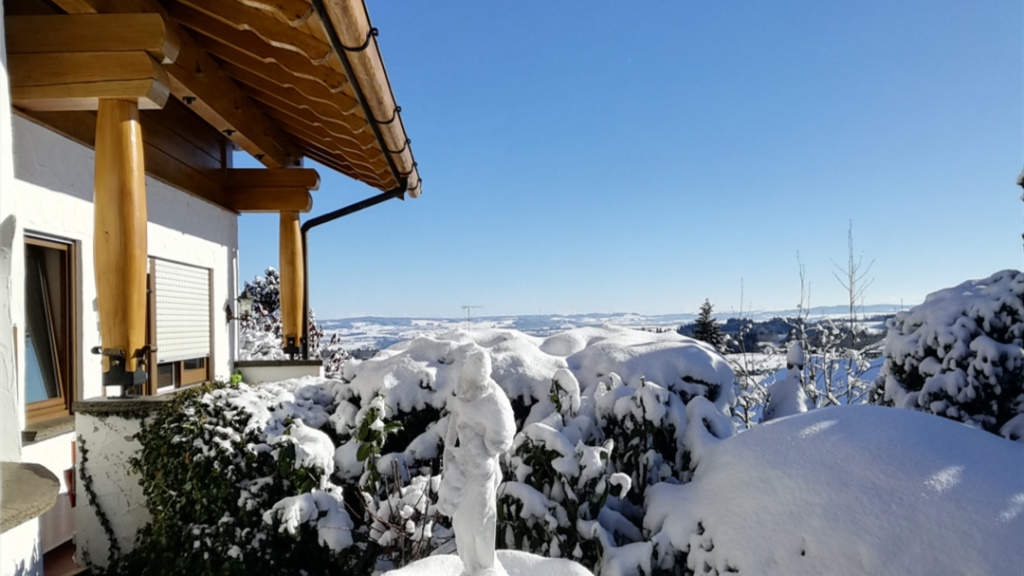 Winterlicher Ausblick