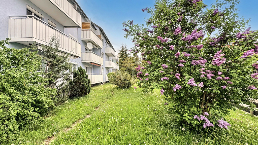 Garten und Rückansicht des Hauses