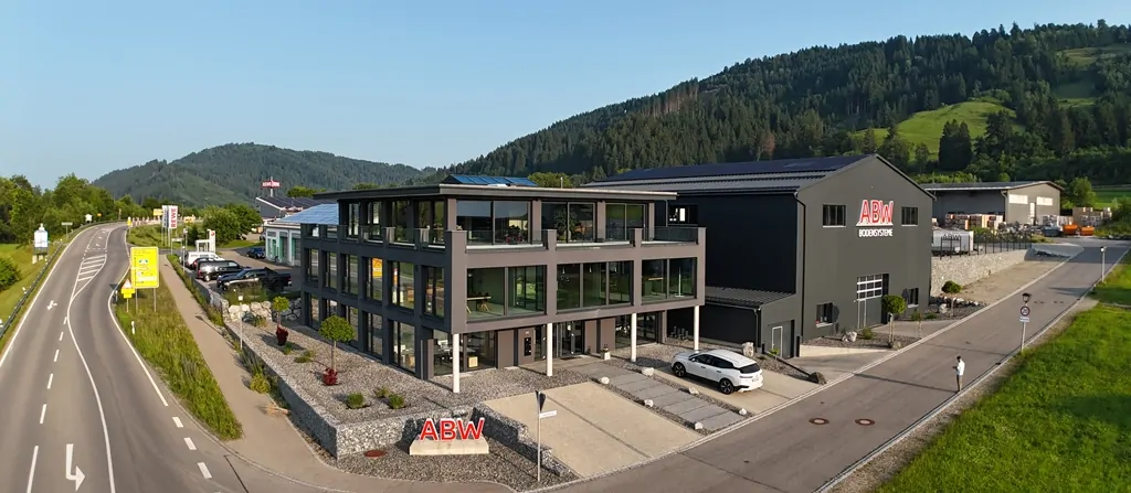 Drohnenaufnahme Bürogebäude