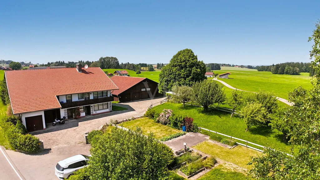 Hofansicht aus südlicher Blickrichtung