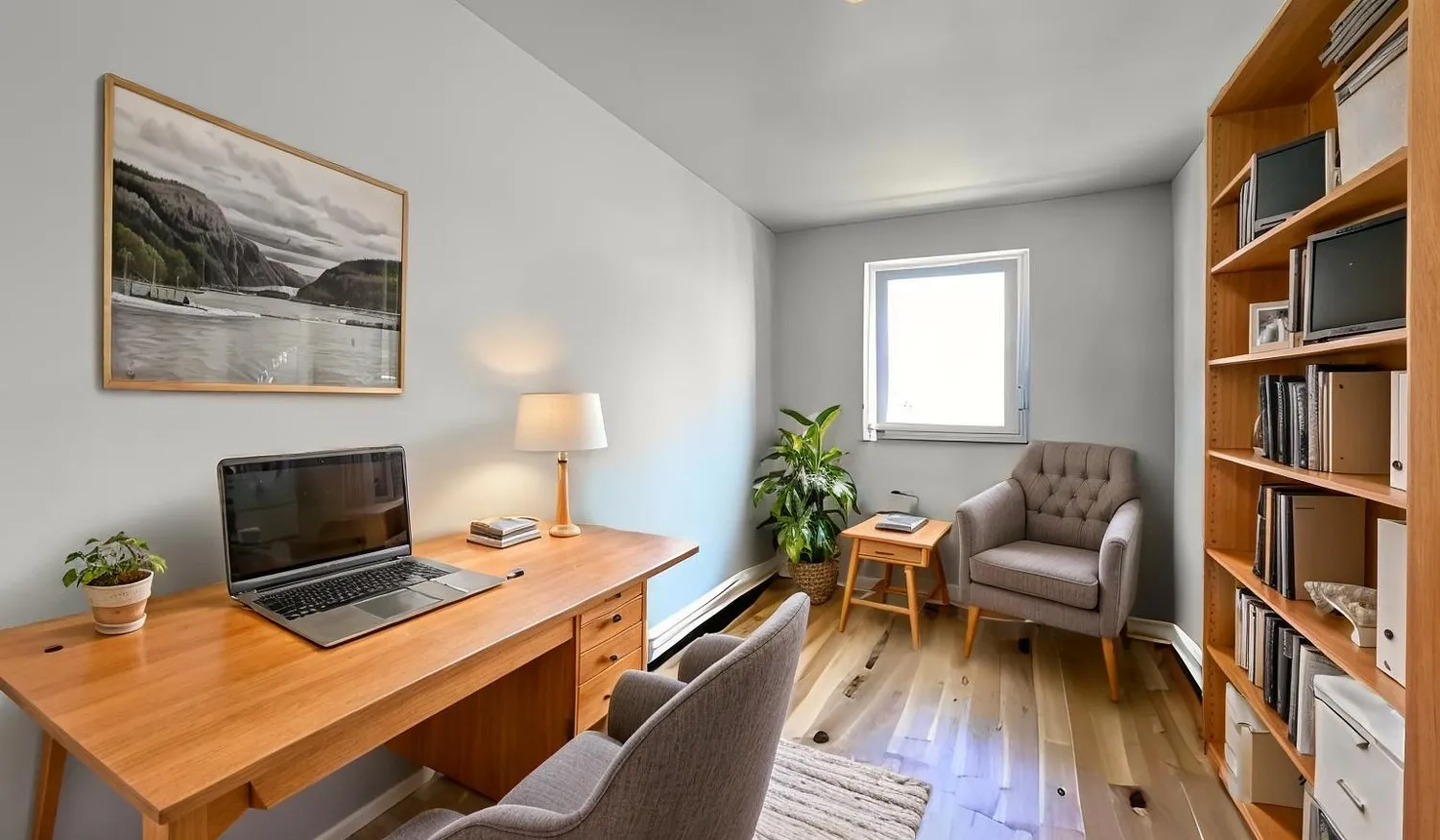 2.Obergeschoss Zimmer 4 -  Arbeitszimmer