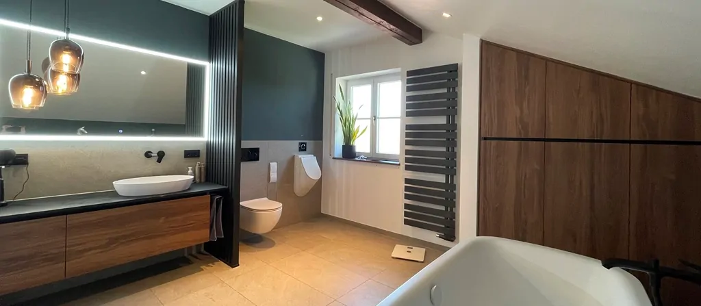 Wellnessbad im Obergeschoss