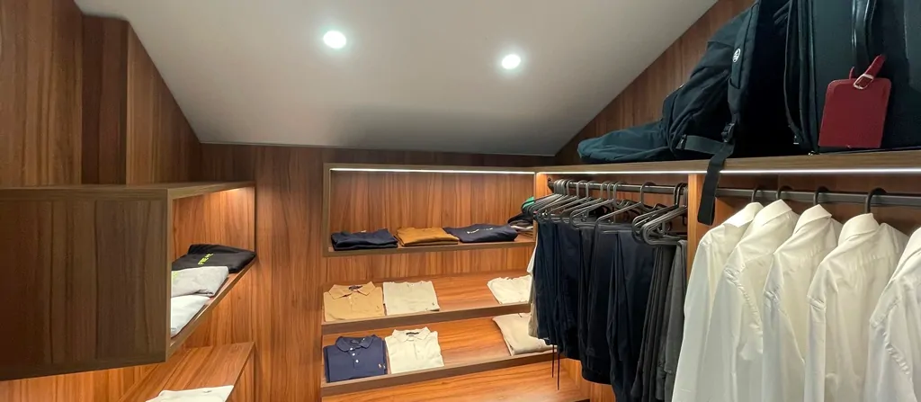 Ankleide im Obergeschoss