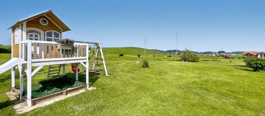 Freier Blick in die Landschaft