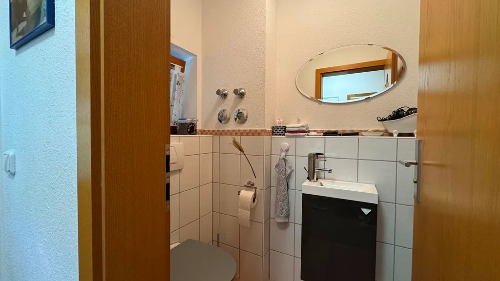 Gäste WC im Erdgeschoss