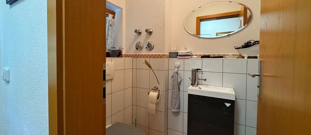 Gäste WC im Erdgeschoss