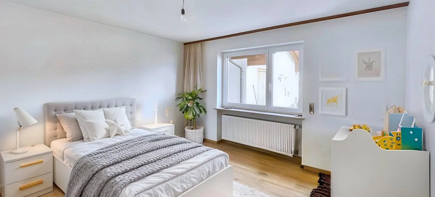 Erdgeschoss Einliegerwohnung Schlafzimmer