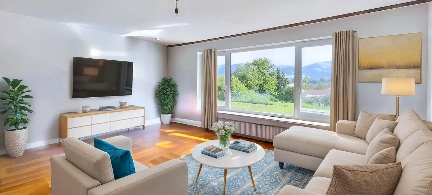 Einliegerwohnung Wohnzimmer