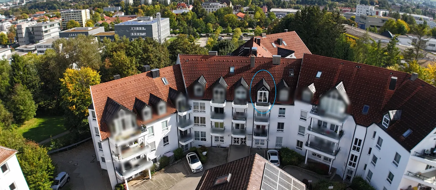 Außenansicht Drohenaufnahme