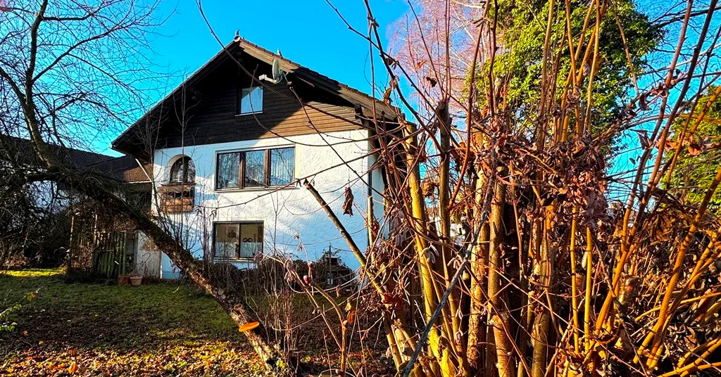 Blick von der Gartenseite