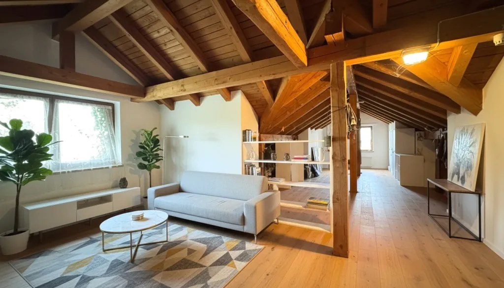 ausbaufähiger Dachboden