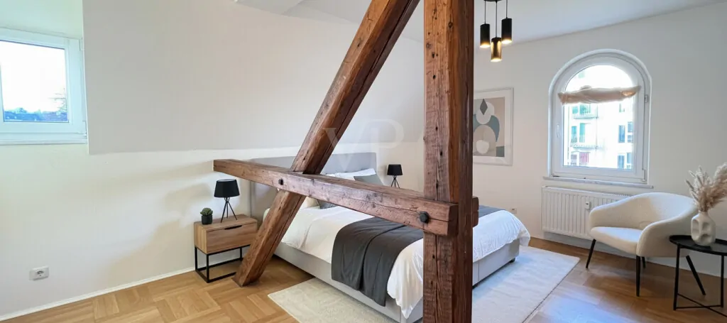 Schlafzimmer im Dachgeschoss