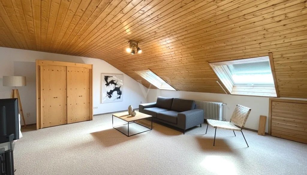 Zimmer im Dachgeschoß