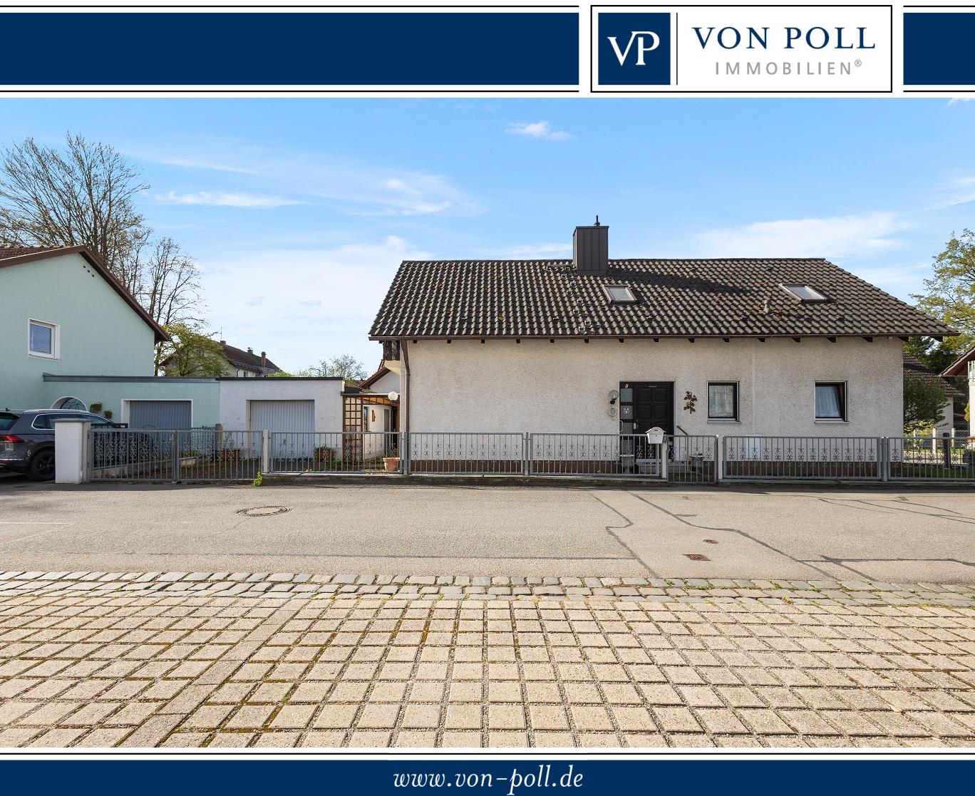 Einfamilienhaus in ruhiger Stichstraße mit Garage und Keller