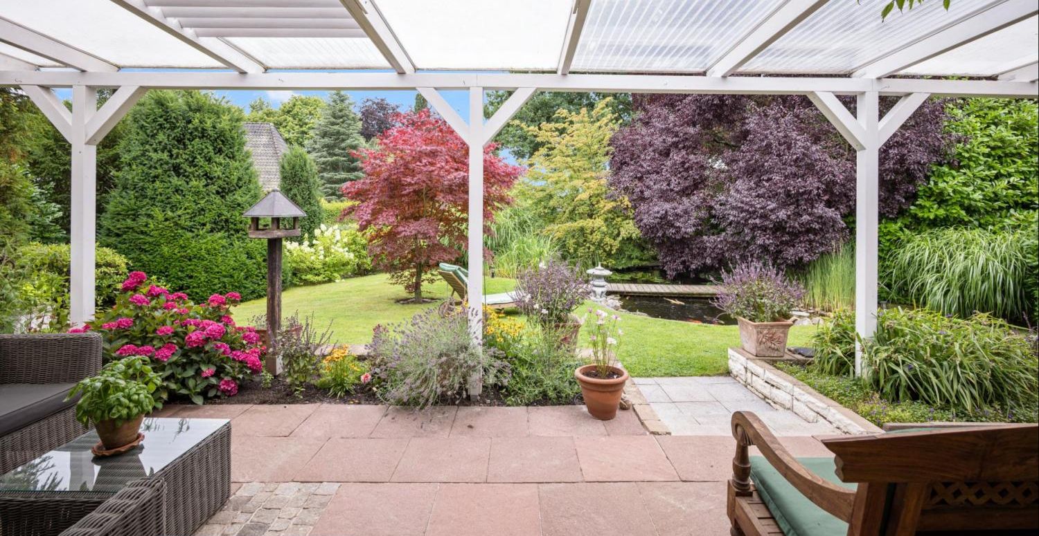 Traumblick in den Garten