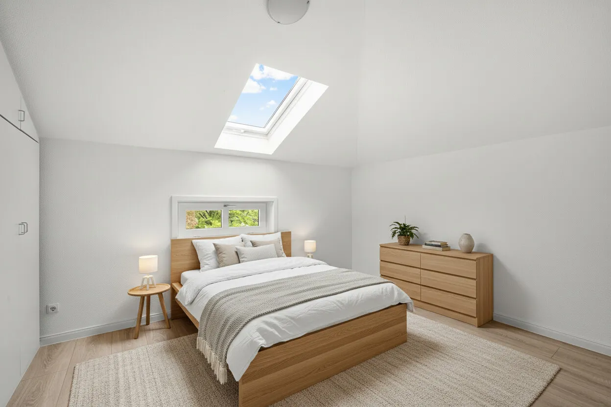 Schlafzimmer Homestaging