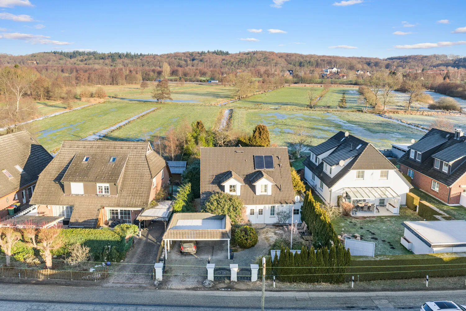 Blick auf die Felder