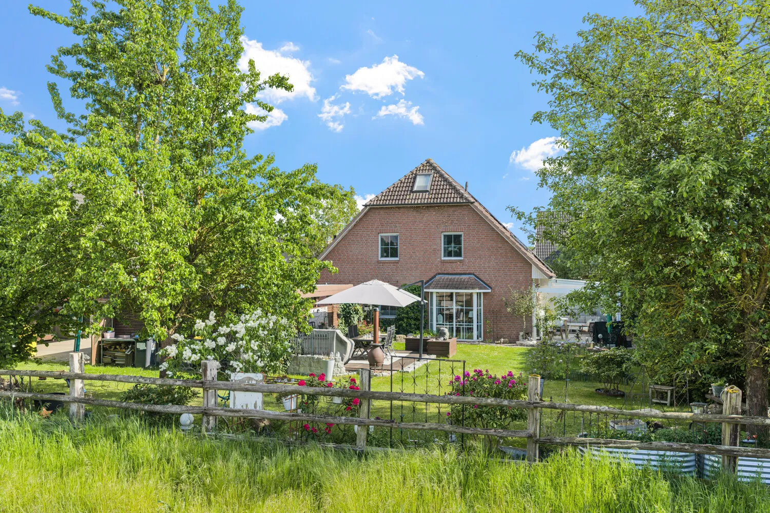 Blick - Streuobstwiese