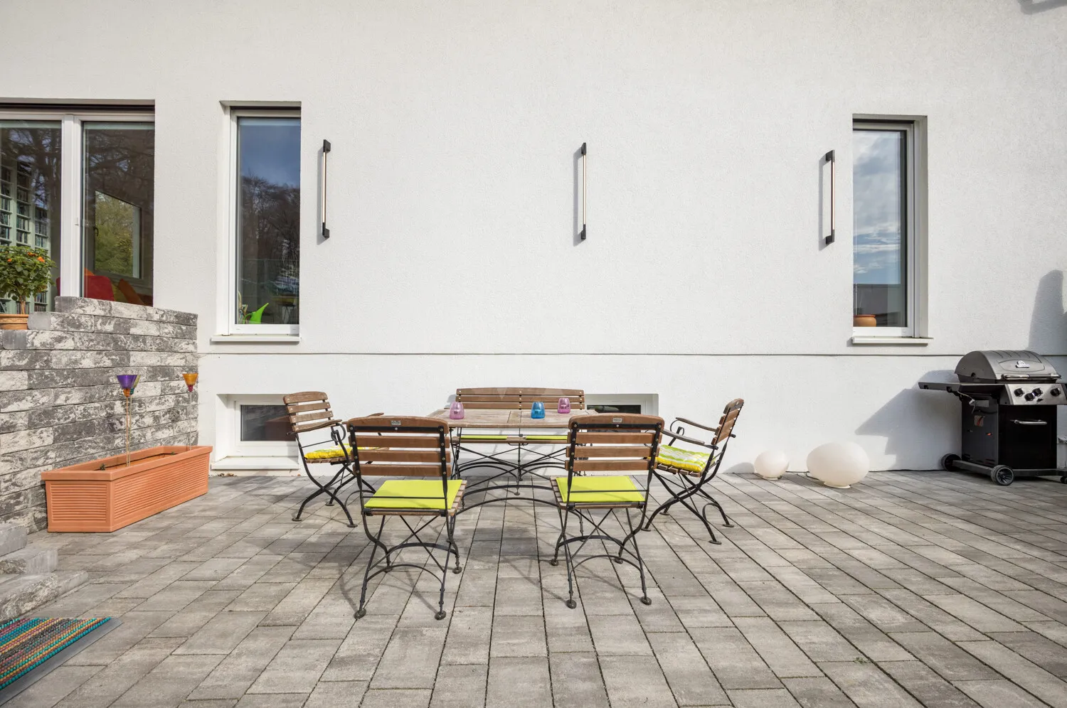 Terrasse mit Grillecke