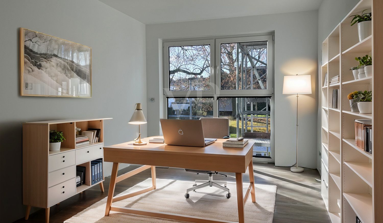 Arbeitszimmer Einrichtungsbeispiel