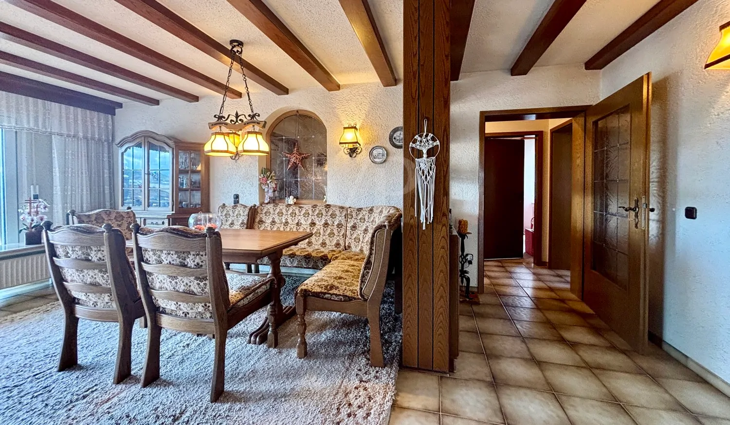 Zugang Essen, private Zimmer und Küche