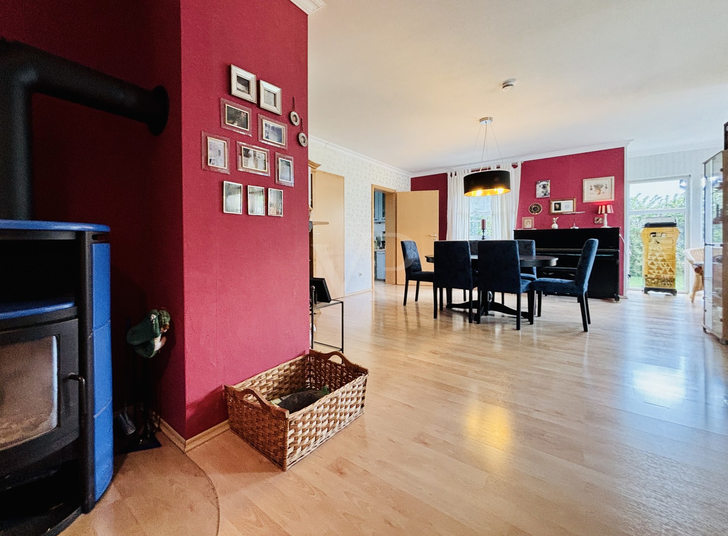 Blick ins Esszimmer