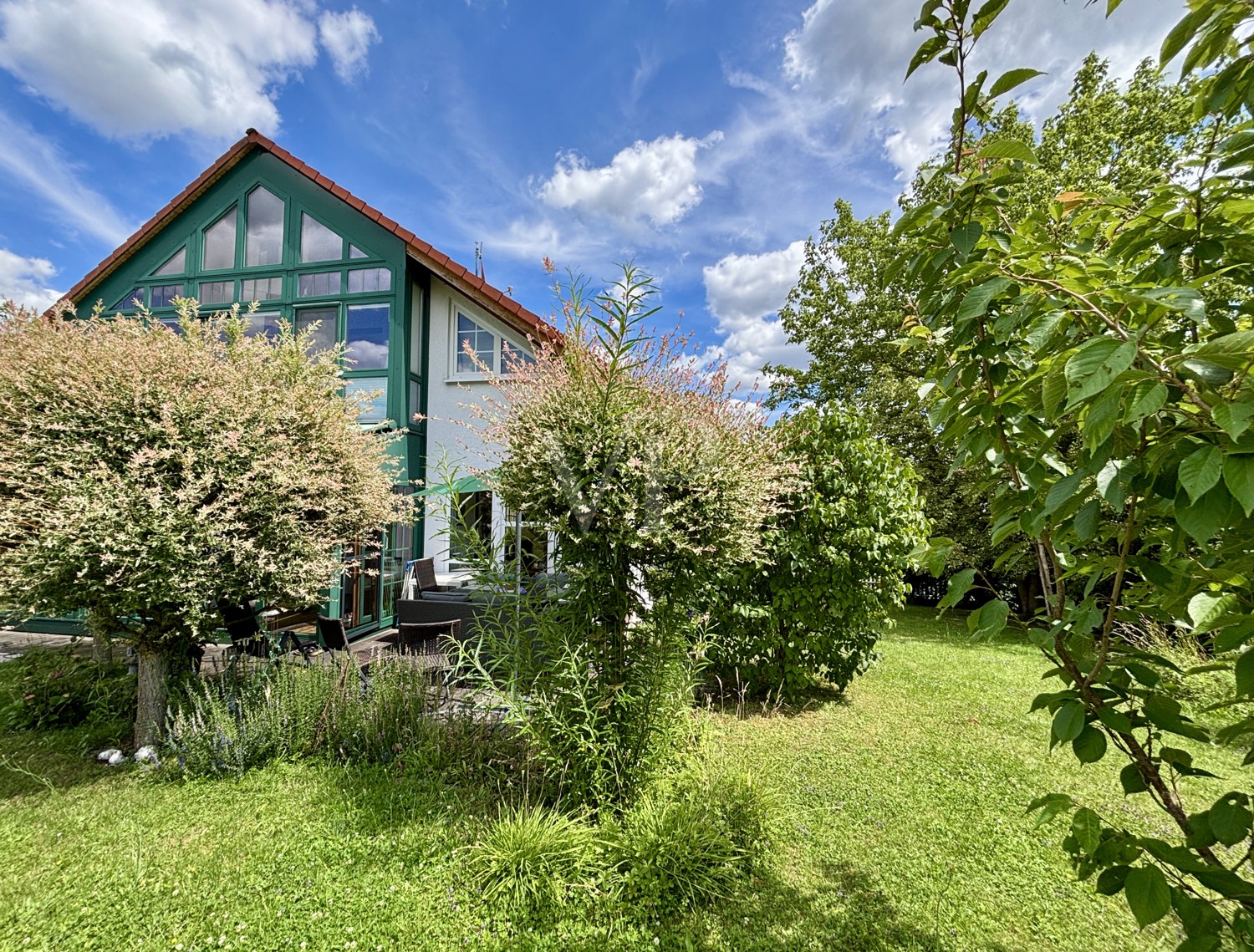 Rückseite Ansicht Haus