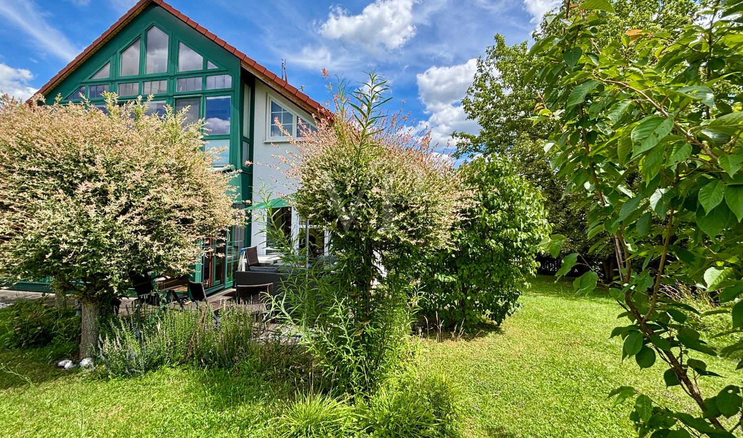 Rückseite Ansicht Haus