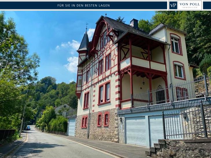 Traumhaftes Wohnen in einer wunderschönen Stadtvilla in ruhiger Lage von Weilburg.