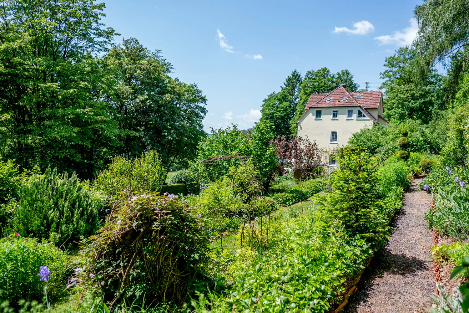 Das Dombachhaus. Einzigartiges Wohnerlebnis in Alleinlage, umarmt von traumhafter Parkanlage.