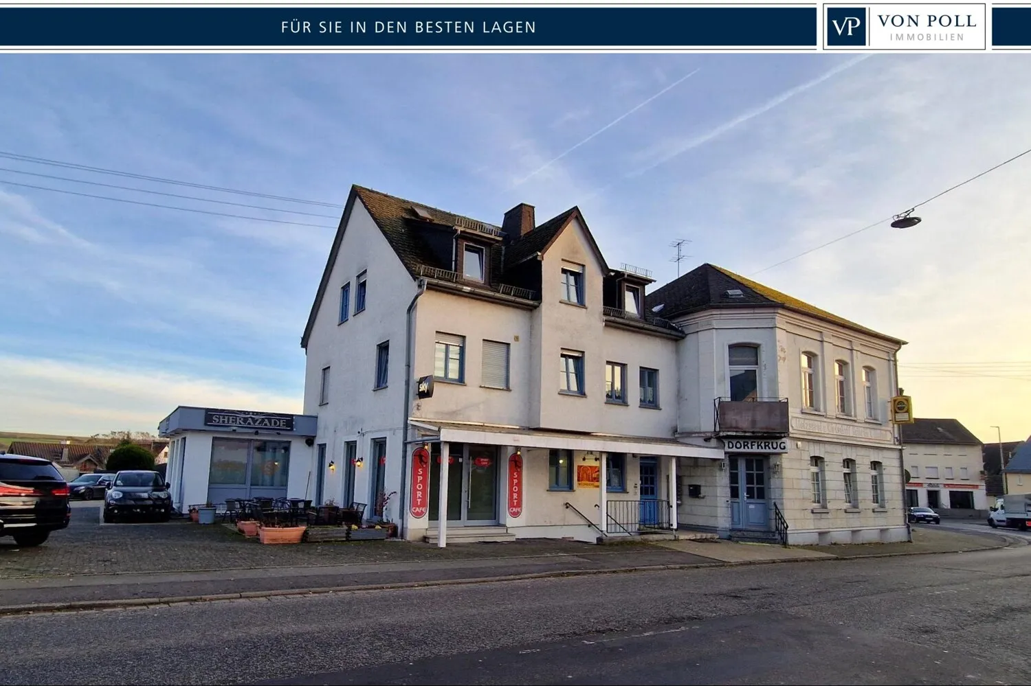 Vielfältiges Wohn und Geschäftshaus vollständig vermietet in Niederhadamar
