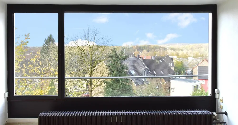 Ausblick aus dem Wohnzimmer