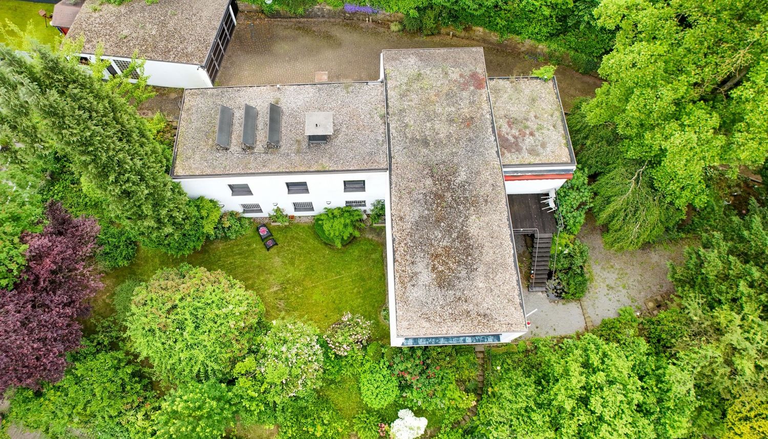 Haus von oben