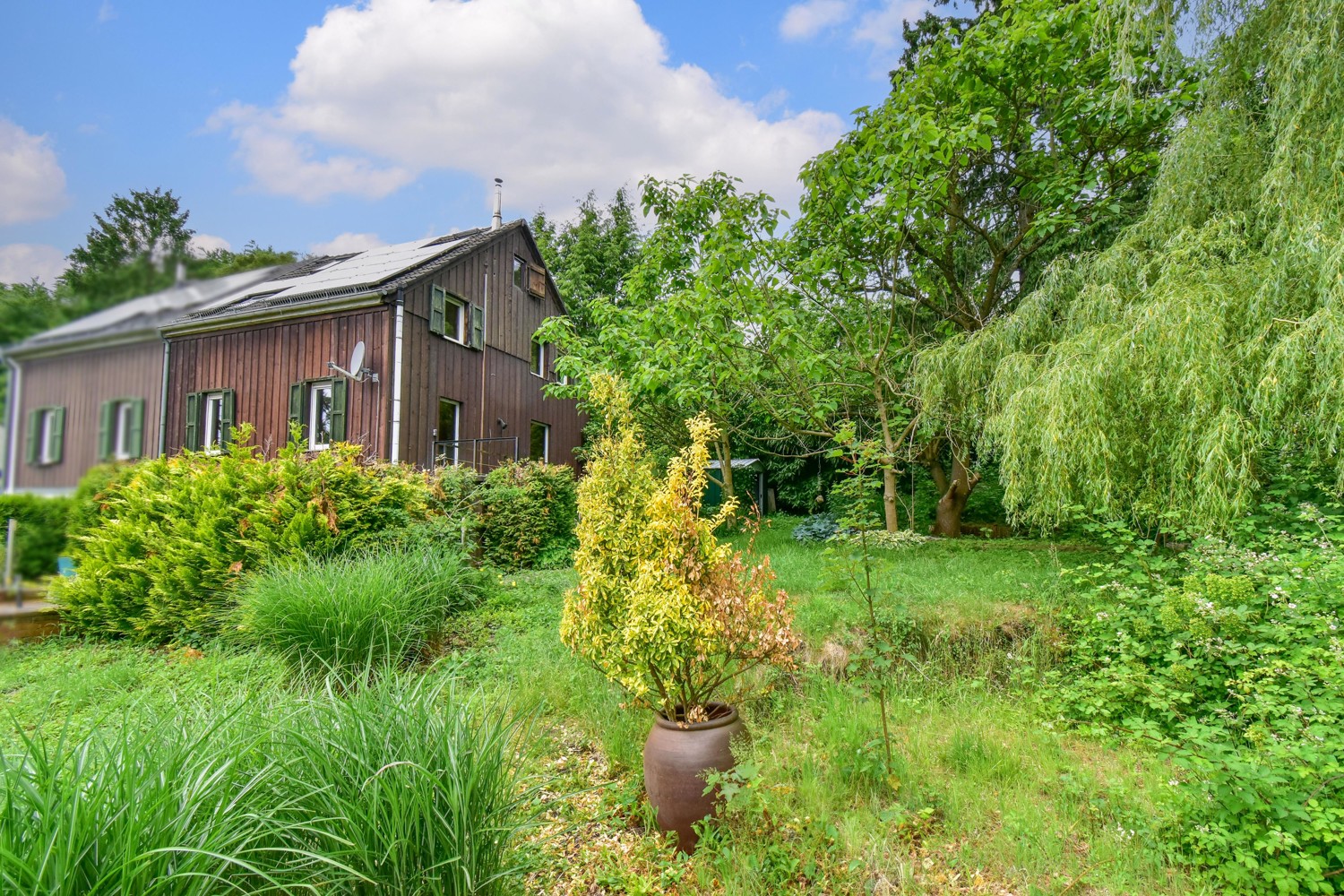 Haus mit Garten