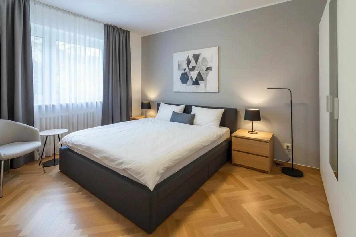 Beispielhafte Raumvisualisierung