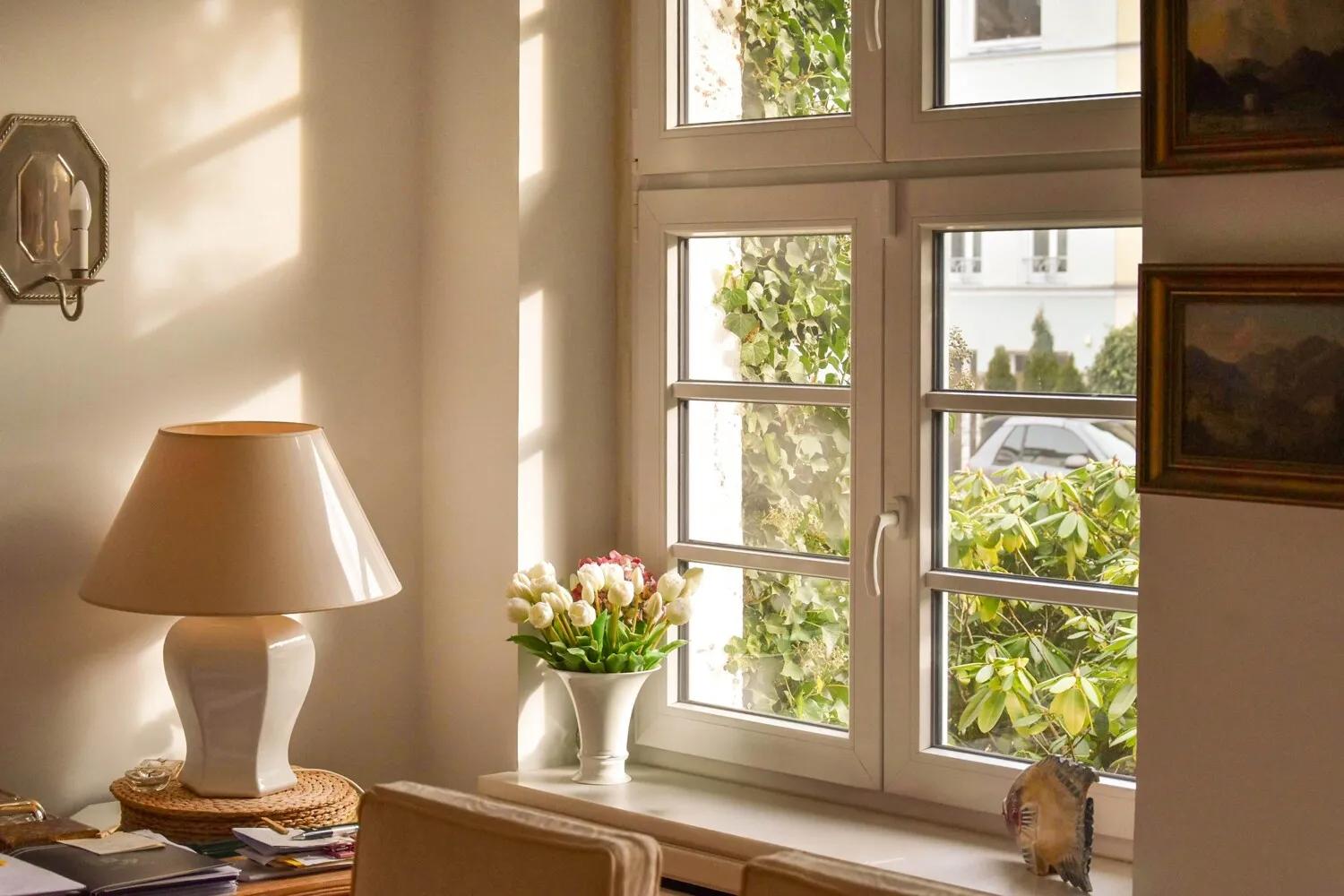 Fenster im Essbereich