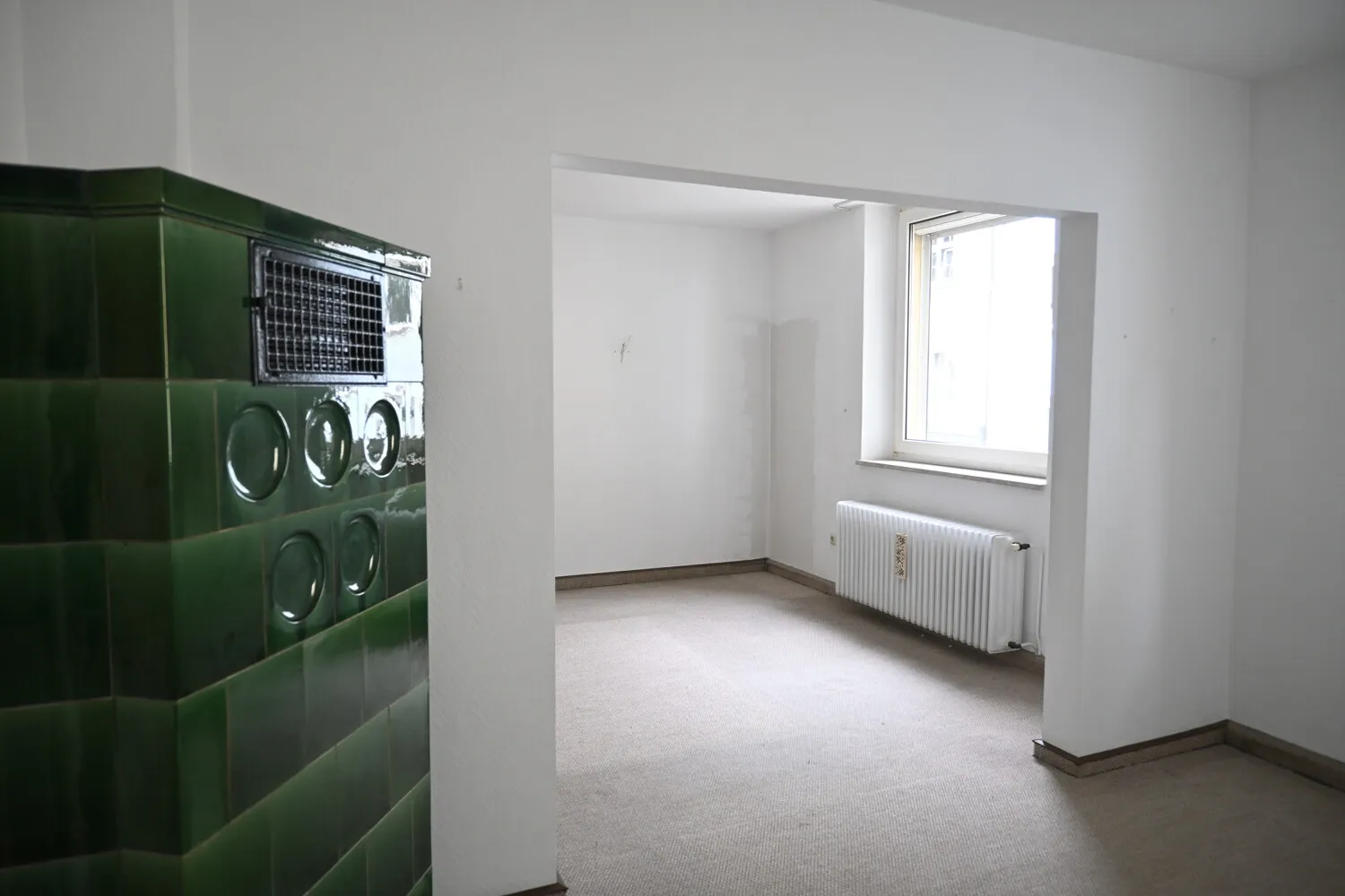 EG: Blick ins Wohnzimmer