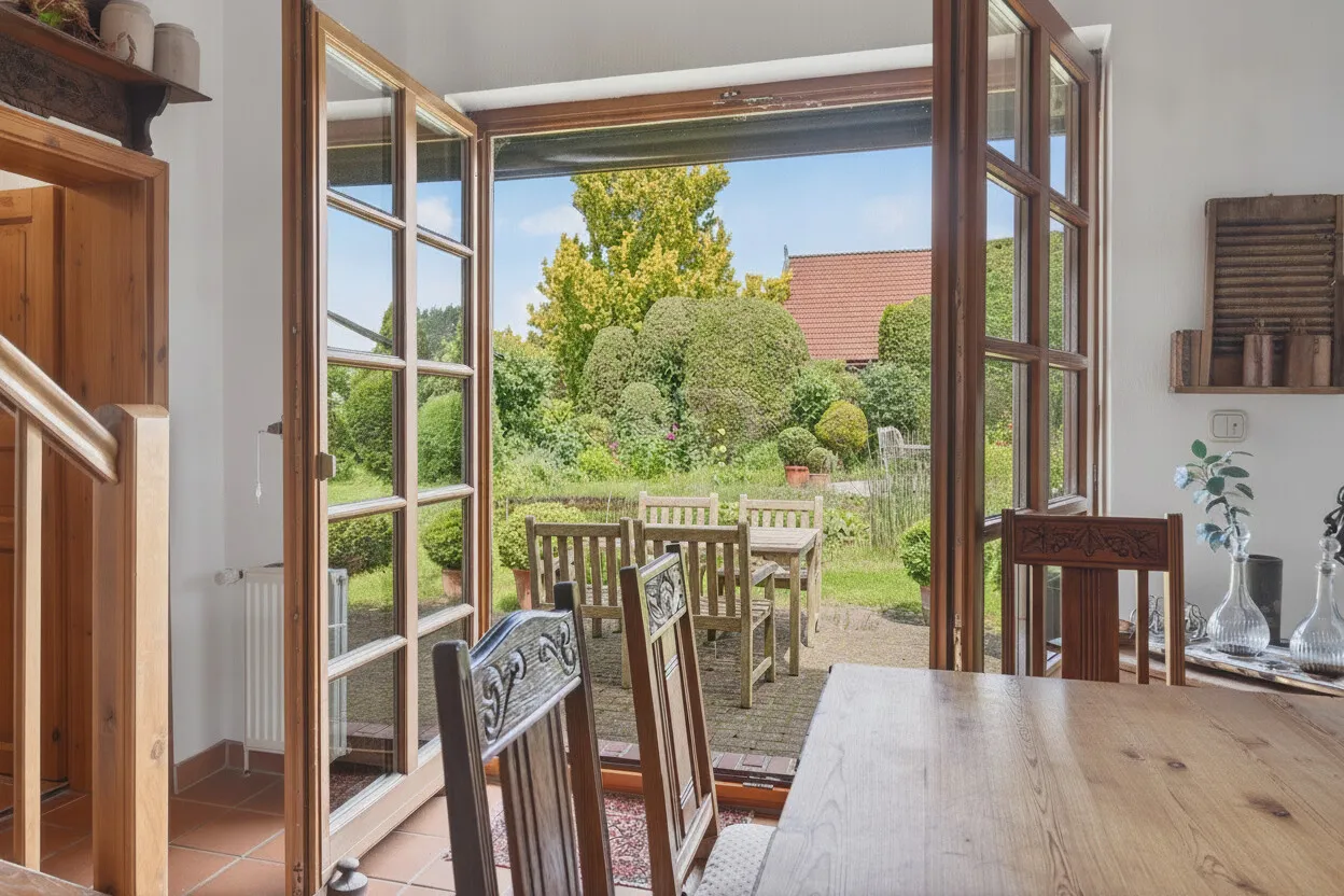 Blick in den Garten