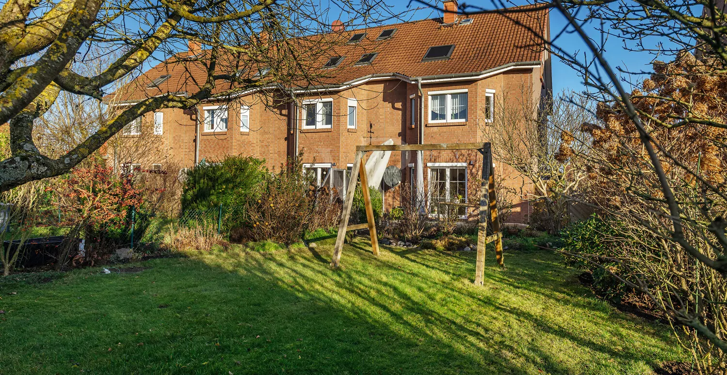 Blick aus dem Garten