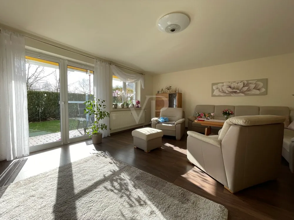 Wohnzimmer Wohnung im Erdgeschossgeschoss