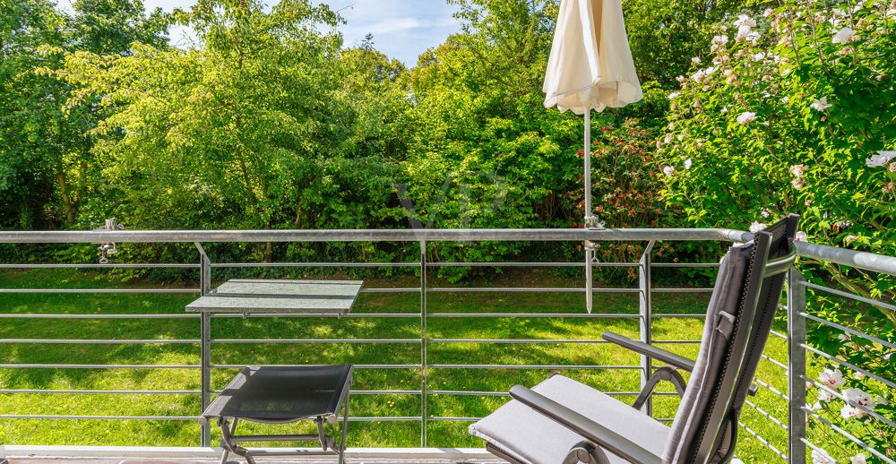Balkon mit Aussicht